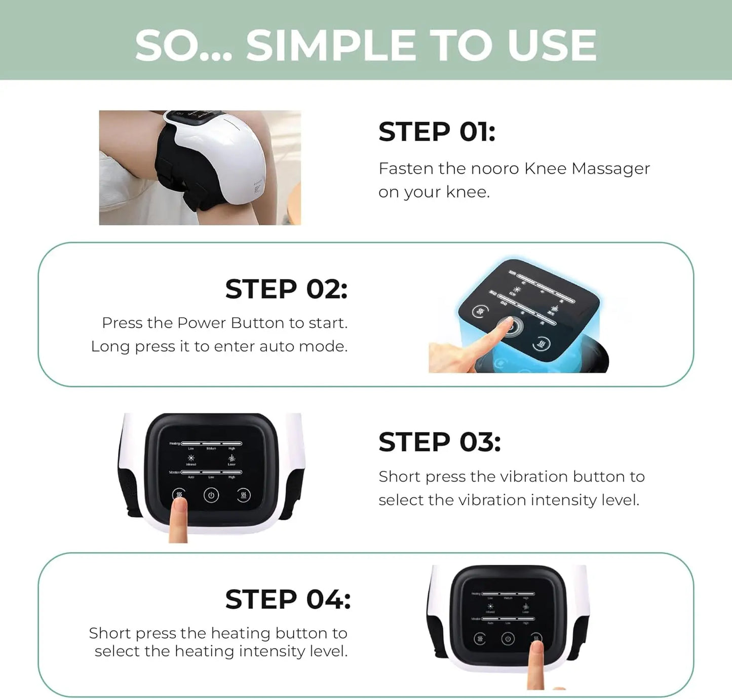 3-in-1 Smart Knee Massager