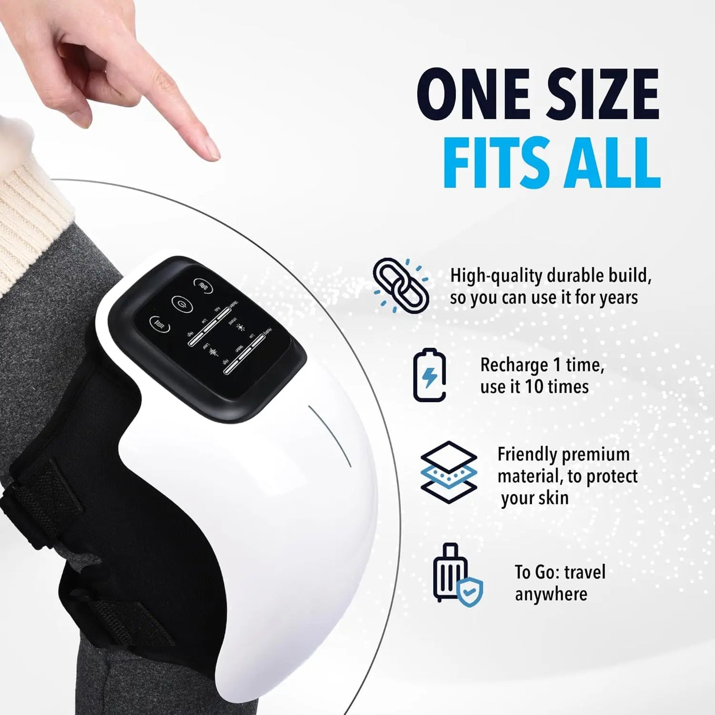3-in-1 Smart Knee Massager