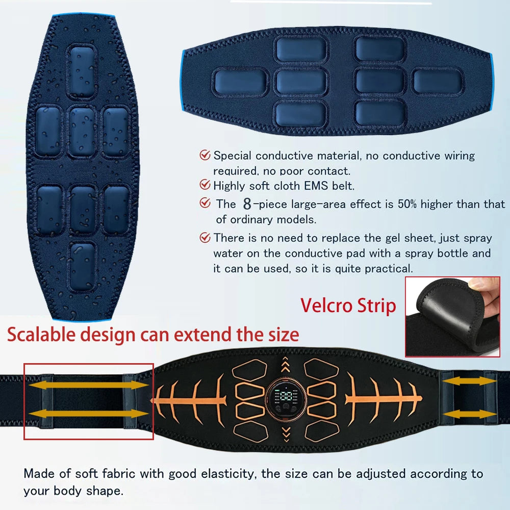 EMS Ab Toning Belt
